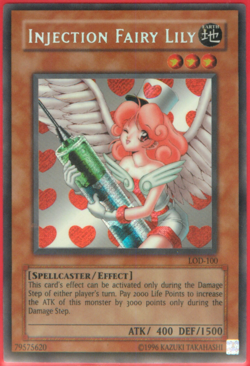 INJECTION FAIRY LILY (Lily Iniezione Fatata) Segreta • LOD EN100 • Unl • Yugioh! - Image 1