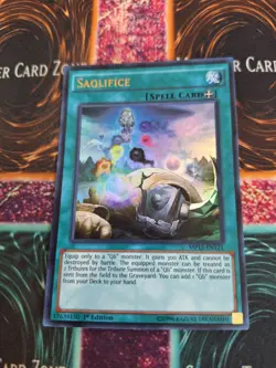 Yugioh Saqlifice MP15-EN171 Ultra Rare 1st Edition Near Mint - Image 1