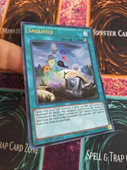 Yugioh Saqlifice MP15-EN171 Ultra Rare 1st Edition Near Mint - Image 2