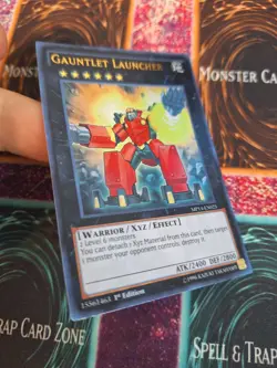 Yugioh Gauntlet Launcher MP14-EN025 Ultra Rare 1st Edition Near Mint - Image 2