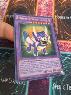 Yugioh Frightfur Sabre-Tooth MP16-EN132 Ultra Rare 1st Edition Near Mint - Image 2