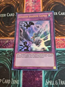 Yugioh Sinister Shadow Games MP15-EN114 Ultra Rare 1st Edition Near Mint - Image 1