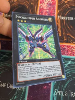 Yugioh Mechquipped Angineer NUMH-EN035 Super Rare 1st Edition Near Mint - Image 2