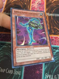 Yugioh Gimmick Puppet Gear Changer NUMH-EN006 Super Rare Unlimited Near Mint - Image 2