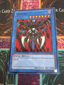 Yugioh Chakra NUMH-EN052 Super Rare Unlimited Near Mint - Image 1