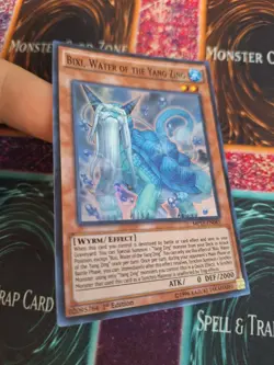 Yugioh Bixi, Water of the Yang Zing DUEA-EN030 Super Rare 1st Edition Near Mint - Image 2