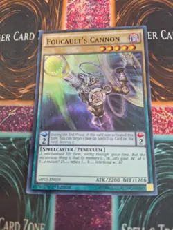 Yugioh Foucault's Cannon MP15-EN059 Super Rare 1st Edition Near Mint - Image 1