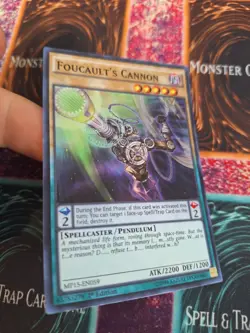 Yugioh Foucault's Cannon MP15-EN059 Super Rare 1st Edition Near Mint - Image 2