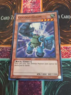 Yugioh Gogogo Golem NUMH-EN017 Super Rare Unlimited Near Mint - Image 1