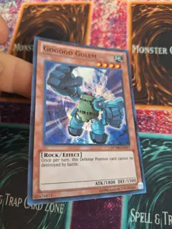 Yugioh Gogogo Golem NUMH-EN017 Super Rare Unlimited Near Mint - Image 2