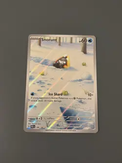 Pokemon TCG Paradox Rift Set: Snorunt 188/182 Illustration Rare Card - Near Mint - Image 1