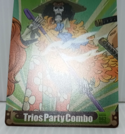 One Piece Brook NM Morinaga Clear Plastic Card Japanese Rare - Image 5