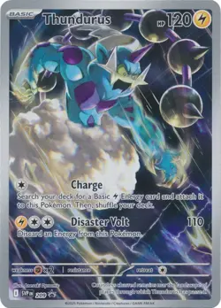Thundurus SVP209 SVP 209 Promo English Pokemon Card NM - Image 1