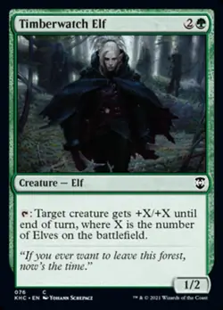 Timberwatch Elf (KHC 76) Near Mint - MTG single - Image 1