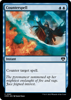 Counterspell (CMM 81) Near Mint - MTG single - Image 1