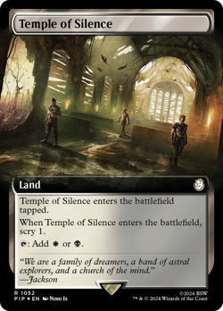 Temple of Silence (PIP 1052) Near Mint Foil - MTG single - Image 1