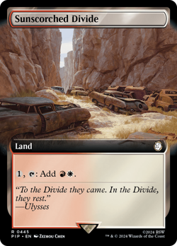 Sunscorched Divide (PIP 445) Near Mint - MTG single - Image 1