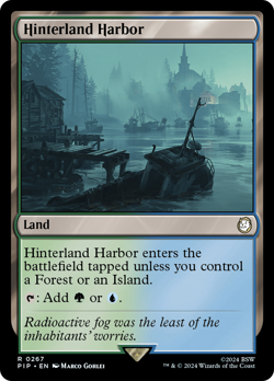 Hinterland Harbor (PIP 267) Near Mint Foil - MTG single - Image 1