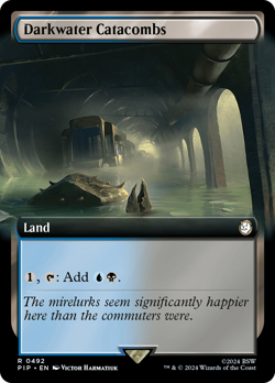 Darkwater Catacombs (PIP 492) Near Mint - MTG single - Image 1