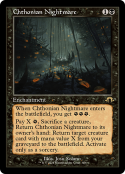 Chthonian Nightmare (MH3 406) Near Mint - MTG single - Image 1