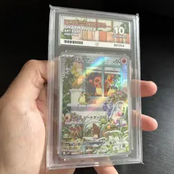 Charmander Art Rare 051/049 Special Deck 2023 Japanese - ACE 10 Graded Pokemon - Image 1