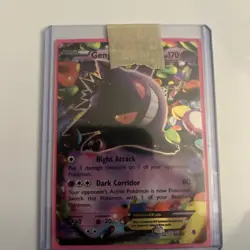Pokemon TCG Gengar EX 34/119 Ultra Rare Holo, XY - Phantom Forces LP/MP - Image 1