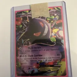 Pokemon TCG Gengar EX 34/119 Ultra Rare Holo, XY - Phantom Forces LP/MP - Image 2