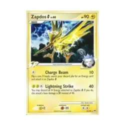 Pokemon Arceus Zapdos G (HR) #12 (Holo) EX - Image 1
