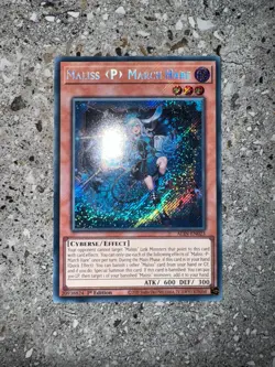 Yugioh TCG Maliss P March Hare ALIN-EN023 Secret Rare 1st Edition NM-M - Image 3