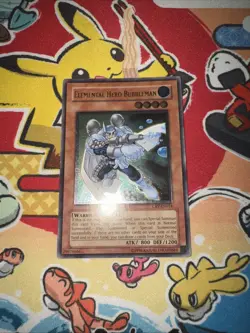 YUGIOH! Elemental Hero Bubbleman CRV-EN014 Ultimate Rare Unlimited - Image 1