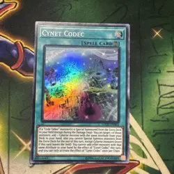 Yugioh! Cynet Codec LOD2-EN003 Super Rare Unlimited NM - Image 1