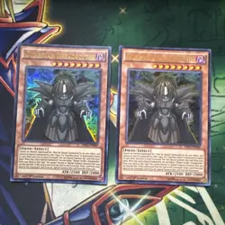 Yugioh! Guardian Dreadscythe x2 DRL3-EN049 Ultra Rare 1st Edition VLP/NM - Image 1