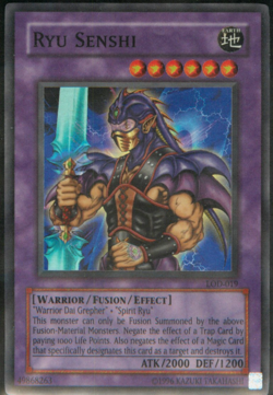RYU SENSHI • Super R • LOD EN019 • Unl • Yugioh! • ANDYCARDS - Image 1
