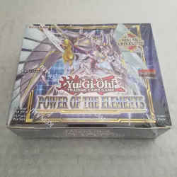 Yugioh Power Of The Elements (24 Packs) Booster Box 1st Edition English - Image 2