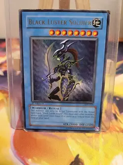 Yugioh! Black Luster Soldier SYE-024 Ultra Rare 1st Edition HP - Image 1