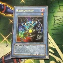 Yugioh! Relinquished SDP-001 Ultra Rare Unlimited MP - Image 1