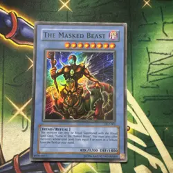 Yugioh! The Masked Beast DL2-001 Super Rare VLP - Image 1