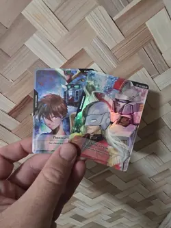 SDCC 2025 PROMO HOLO GUNDAM Card Game Resource RP-002 NM+ - Image 1