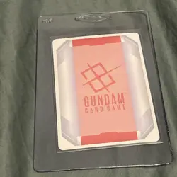 SDCC 2025 PROMO HOLO GUNDAM Card Game Resource RP-002 NM+ - Image 3