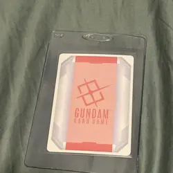 SDCC 2025 PROMO HOLO GUNDAM Card Game Resource RP-002 NM+ - Image 4