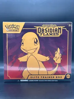 Pokemon TCG Scarlet & Violet Obsidian Flames - Elite Trainer Box ETB - SEALED 820650853913 - Image 1