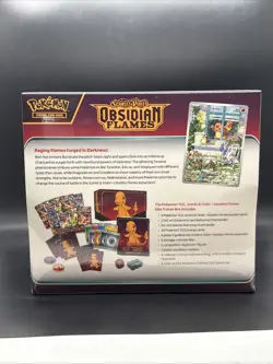 Pokemon TCG Scarlet & Violet Obsidian Flames - Elite Trainer Box ETB - SEALED 820650853913 - Image 4
