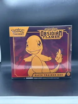 Pokemon TCG Scarlet & Violet Obsidian Flames - Elite Trainer Box ETB - SEALED 820650853913 - Image 1