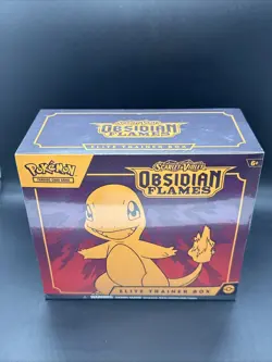 Pokemon TCG Scarlet & Violet Obsidian Flames - Elite Trainer Box ETB - SEALED 820650853913 - Image 2
