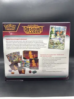Pokemon TCG Scarlet & Violet Obsidian Flames - Elite Trainer Box ETB - SEALED 820650853913 - Image 4
