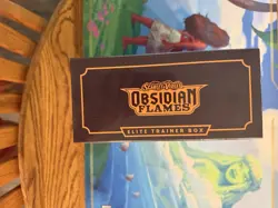 Pokemon TCG Scarlet & Violet Obsidian Flames - Elite Trainer Box ETB - SEALED 820650853913 - Image 3