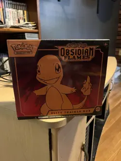 Pokemon TCG Scarlet & Violet Obsidian Flames - Elite Trainer Box ETB - SEALED - Image 1