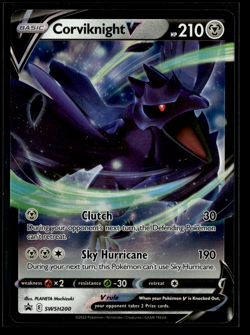 Corviknight V SWSH200 Sword & Shield Black Star Promo NM Pokemon Card - Image 1