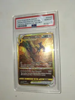 2023 POKEMON SWSH #GG68 FULL ART/ORIGIN FORME DIALGA VSTAR PSA 10 - Image 3