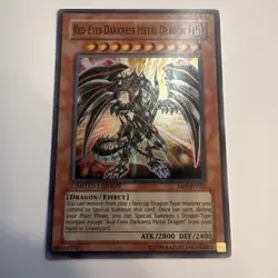 Yugioh Red-Eyes Darkness Dragon ABPF-ENSE2 Super Rare Holo - Image 3